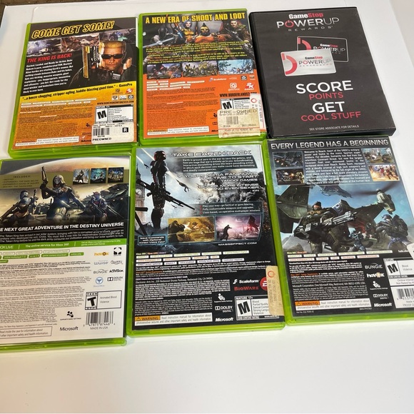 Xbox 360 Halo Reach Mass Effect 3 Bioshock 2 Destiny Borderlands 2 Duke Nukem - Picture 4 of 4
